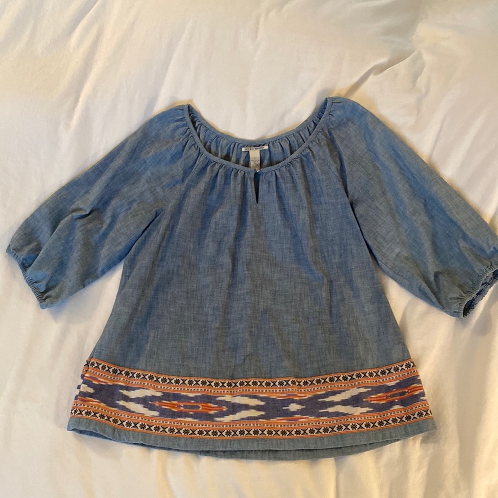 Lucky Brand- women’s boho blouse